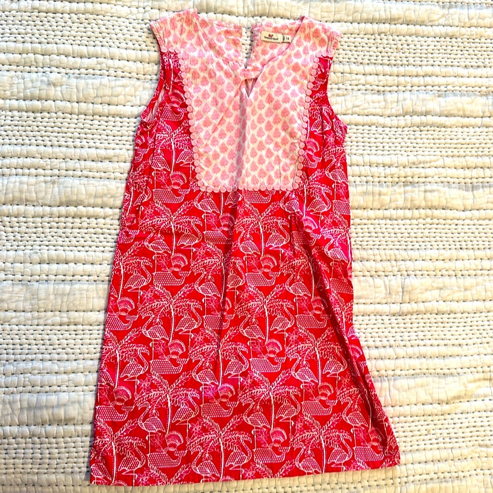 NWOT TAGS VINEYARD VINES TUNIC DRESS sz 14
